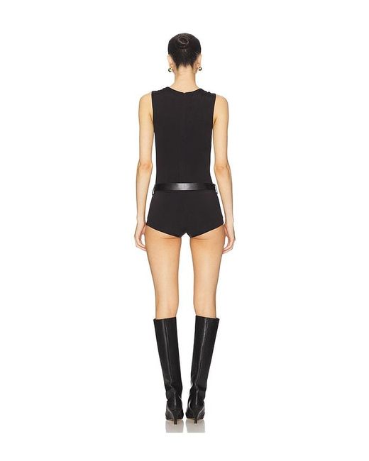 superdown Black Stasia Romper