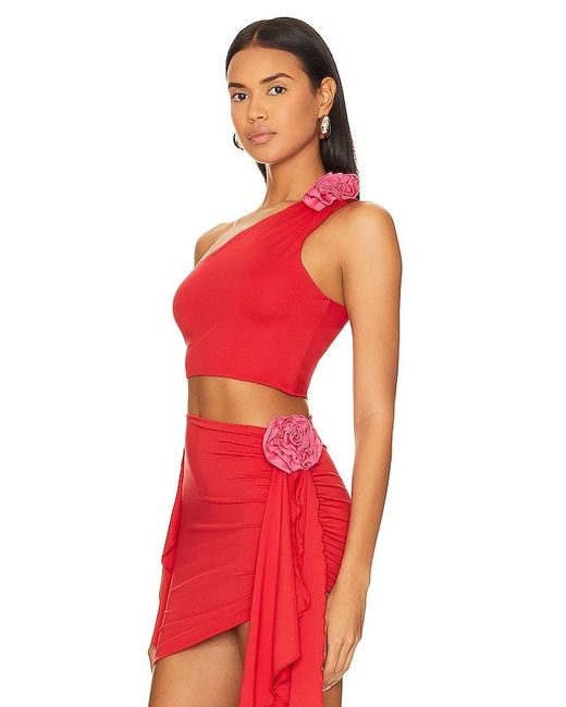 Lovers + Friends Red Cordelia Top