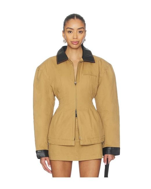bubish Natural Olivia Cinched Country Jacket
