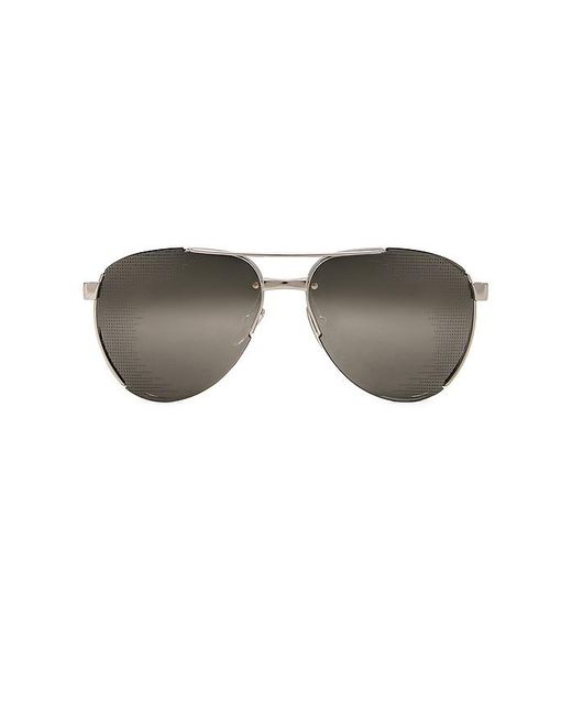 Prada Black Aviator Frame Sunglasses for men