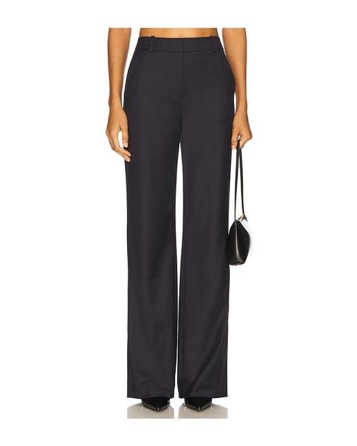 Veronica Beard Blue Eaton Pant