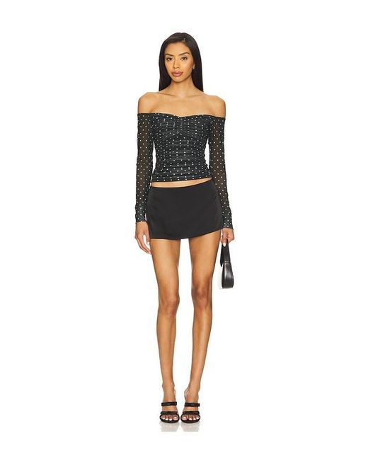 Odilla Top en Black AFRM