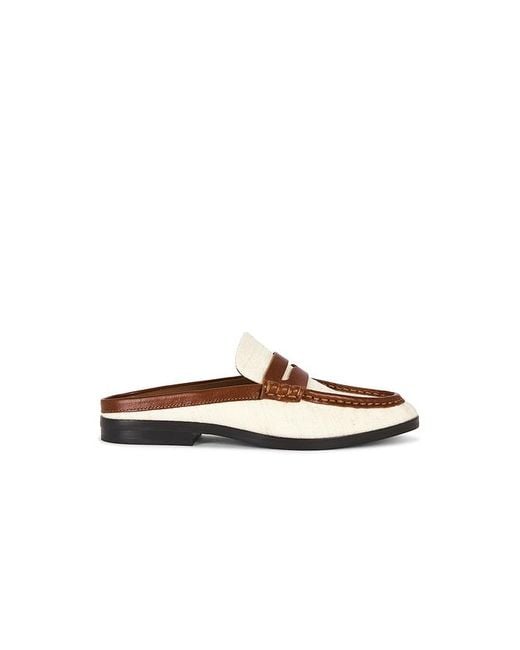 Jonathan Simkhai Multicolor Dean Canvas Combo Loafer Mule