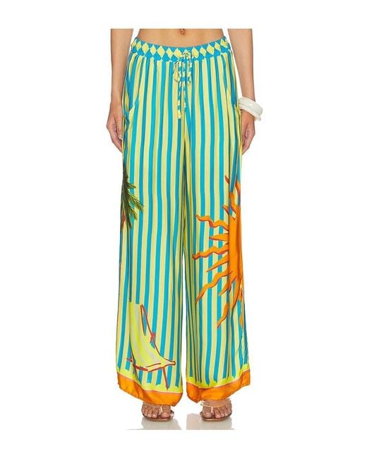 Maaji Green Tropic Camouflage Ophelia Pants