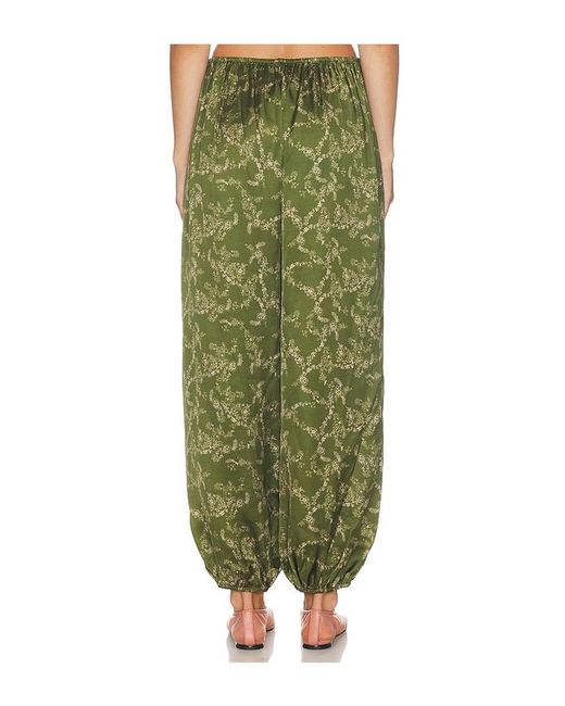 Amanda Uprichard Green Torrie Pants