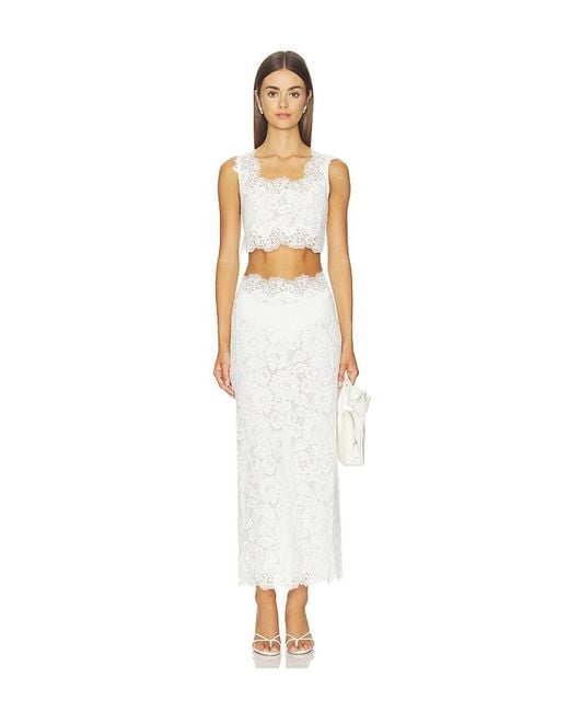 Lovers + Friends White Ember Top