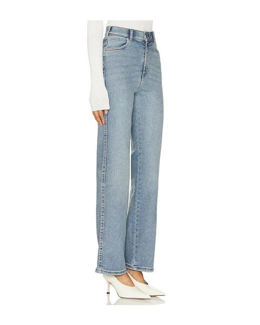 Dr. Denim Blue Moxy Straight Jeans