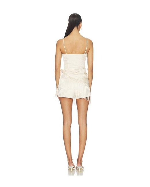 Amanda Uprichard White Marrakesh Romper