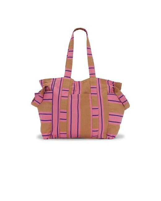 Free People Red Oksana Oversized Tote