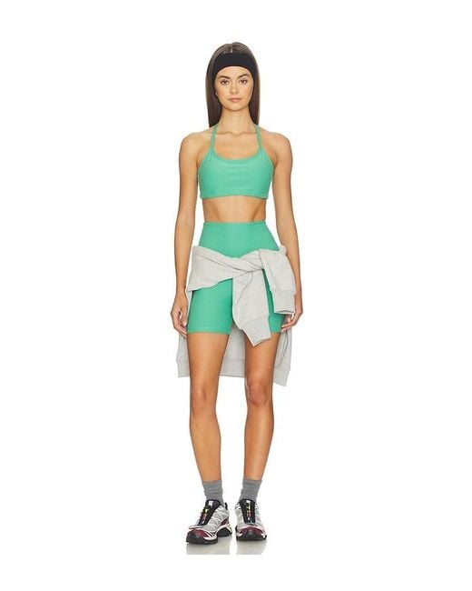 Beyond Yoga Green Spacedye Short