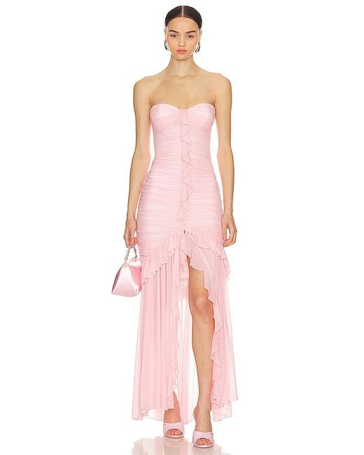 MAJORELLE Pink Giules Gown