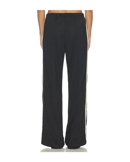 Palm Angels Black Classic Logo Track Loose Pant
