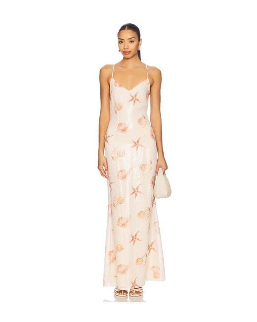 Runaway the Label White Niyah Maxi Dress
