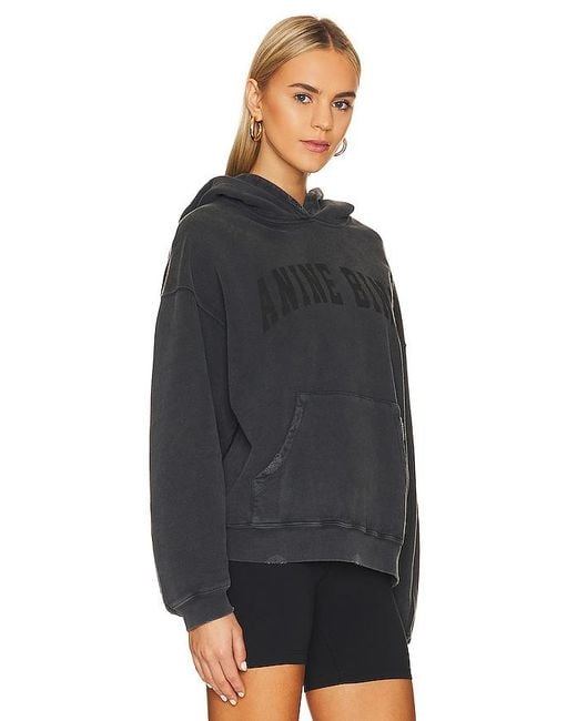 Anine Bing Black Harvey Sweatshirt