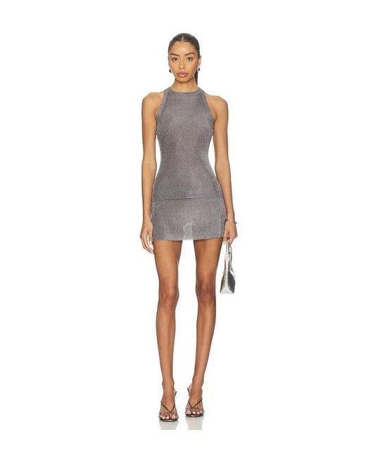 GUIZIO Metallic Millie Top