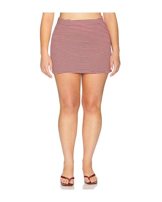 L'academie Pink 'Academie Harlow Skirt