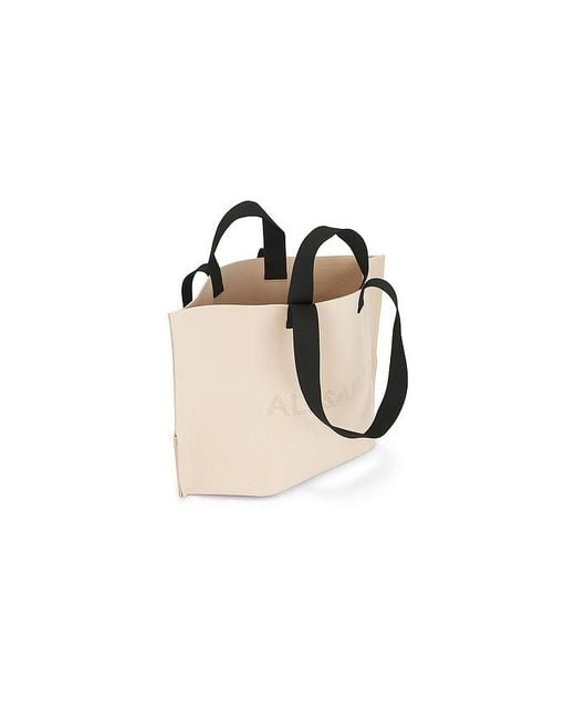 AllSaints Natural Lutece Knit Tote