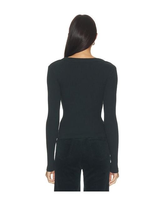 Citizens of Humanity Black Varra Henley