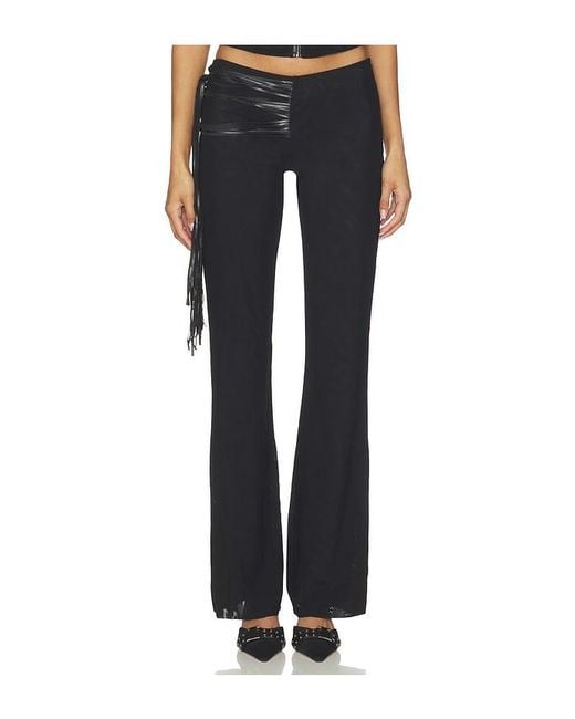 I.AM.GIA Blue Iselda Fringe Pant