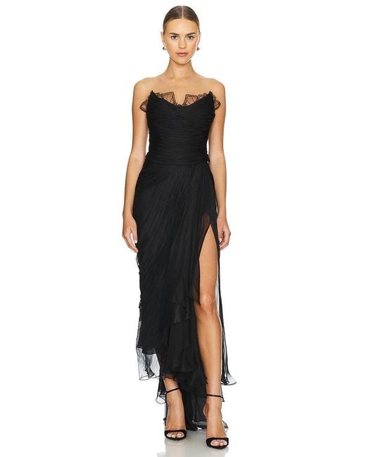 Maria Lucia Hohan Jolie Gown in Black