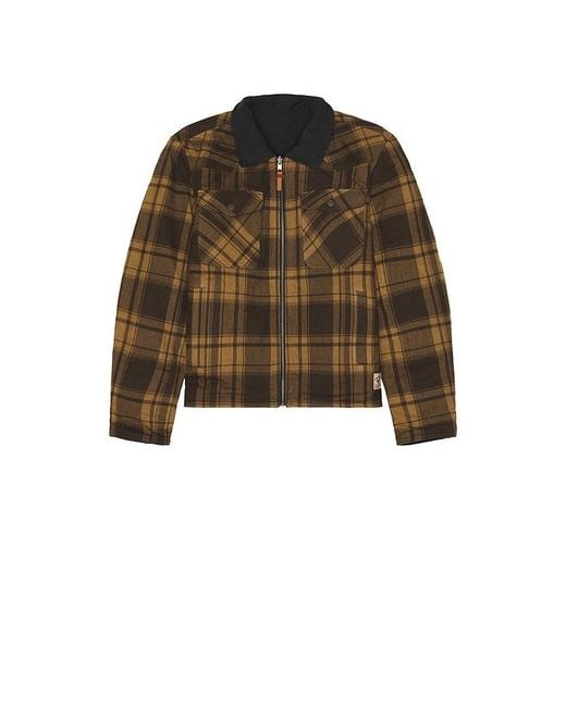 Iron & Resin Brown Verslab Reversible Jacket for men
