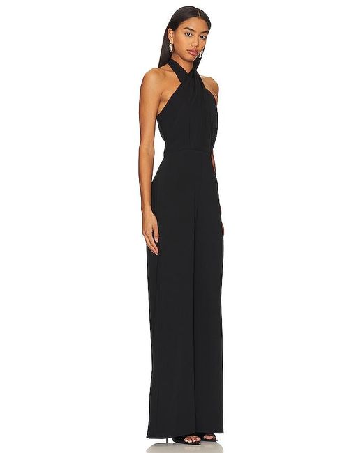 Amanda Uprichard Black Mezcal Jumpsuit