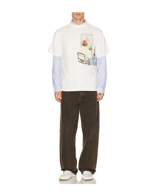 Edmmond Studios White Room Tee for men