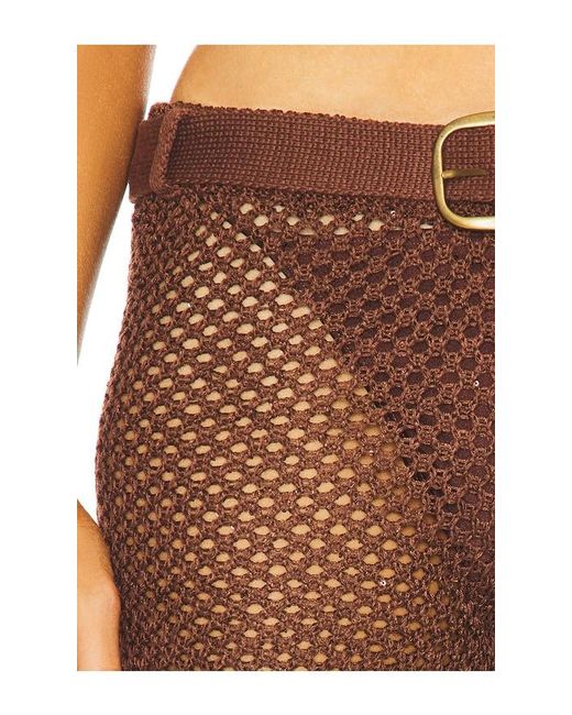 superdown Orange Tullia Short