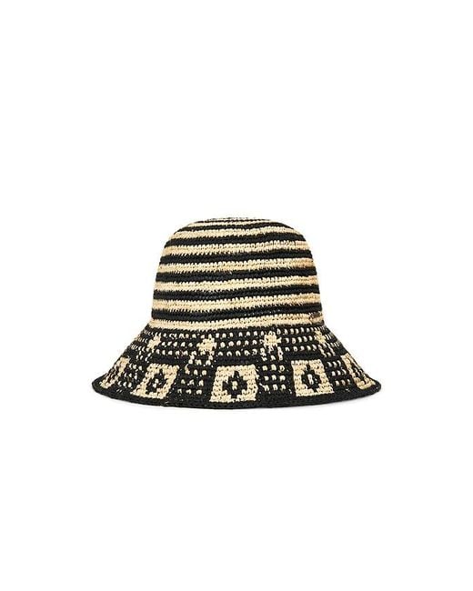 Brixton Multicolor Redding Packable Straw Hat
