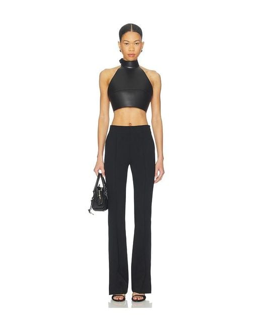 Helmut Lang Black Ponte Bootcut