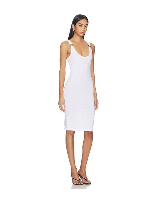 Coperni White C Logo Tank Dress