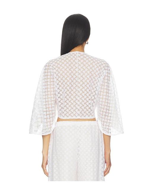 AZULU White Elif Top