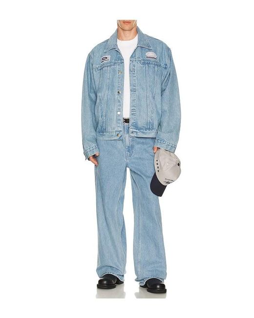 Siegelman Stable Blue Jeans for men