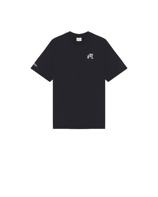 Malbon Black Bermuda Championship Tee for men