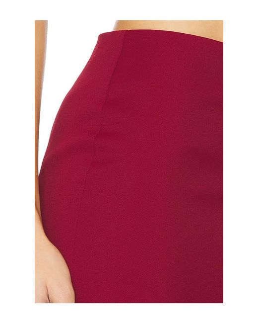 ALL THE WAYS Red Natalyna Mini Skirt