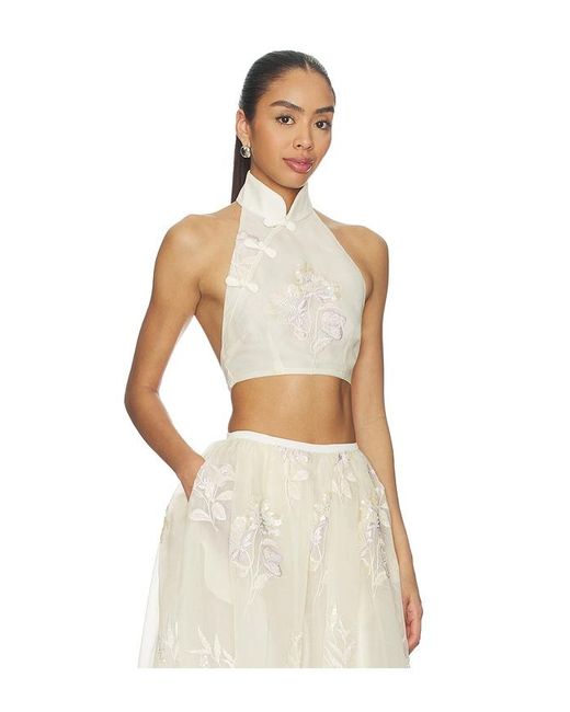 SAU LEE Natural Valentina Top
