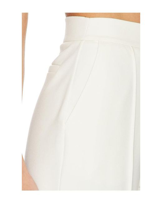 ALIGNE White Justin Pintuck Jersey Trouser