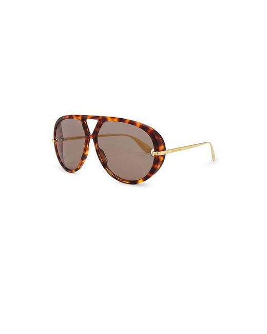 Bottega Veneta Multicolor Aviator Sunglasses