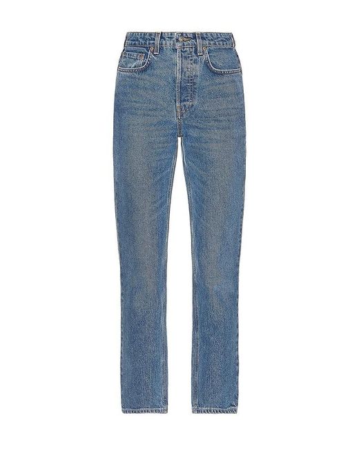 GRLFRND Blue Karolina High Rise Skinny