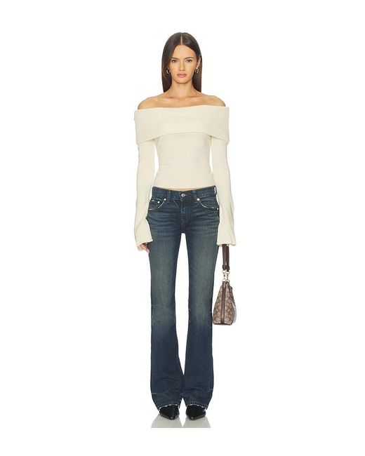 SNDY'S Natural X Revolve X Revolve Orlea Knit Top Sweater