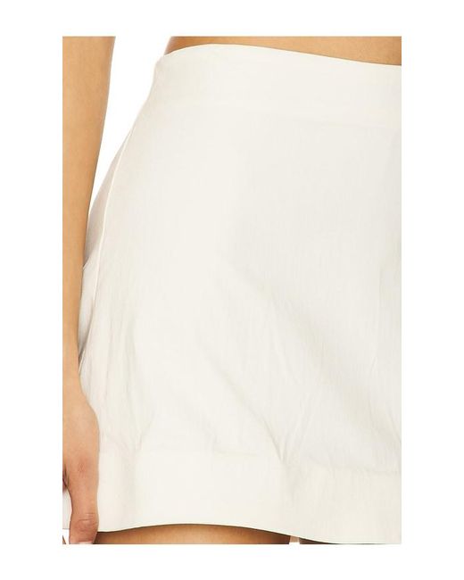 House of Harlow 1960 White X Revolve Samia Mini Skirt