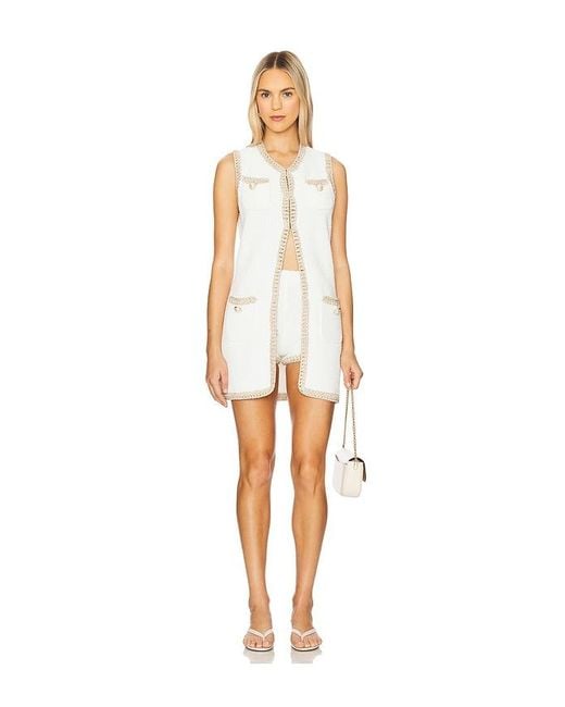 retroféte White Peppa Vest