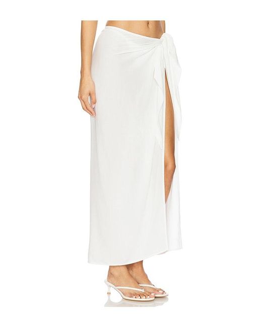 LSPACE White Portela Sarong