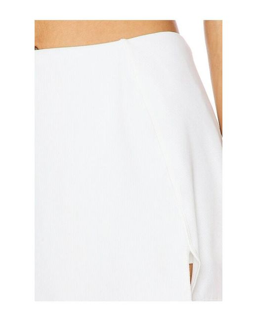 LSPACE White Unmatched Skort