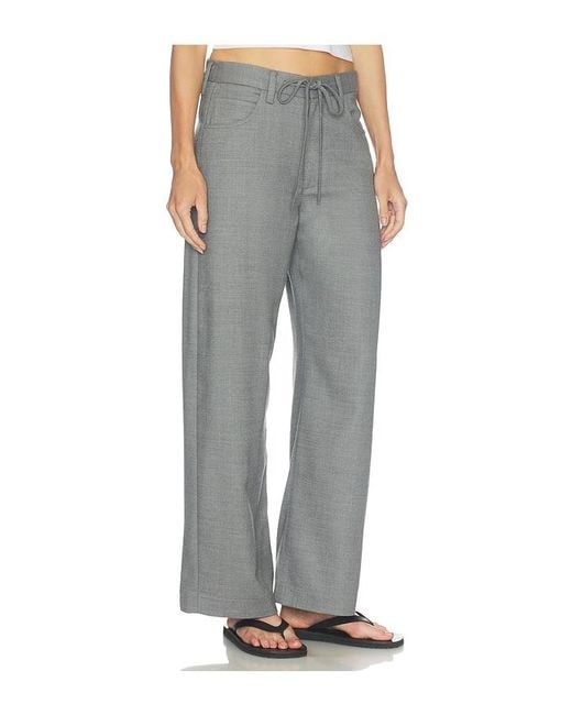 Citizens of Humanity Gray Brynn Drawstring Trouser