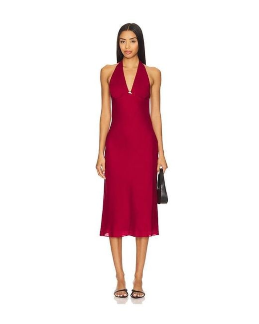 Nia Red Daria Dress