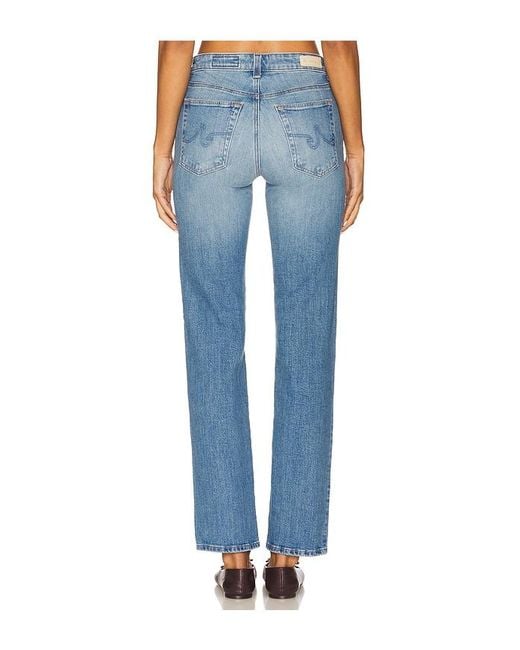 AG Jeans Blue Sandra Straight Jeans