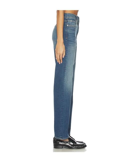 SLVRLAKE Denim Blue London Straight Jeans
