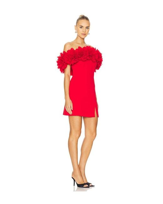 Nadine Merabi Red Minikleid Flower