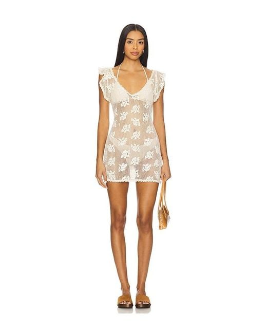 With Jean White Elouise Dress